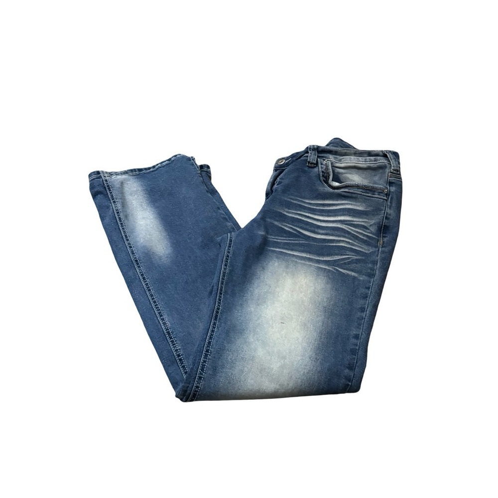 Women's Classic Blue Boot Cut Jeans XXL Flamingo